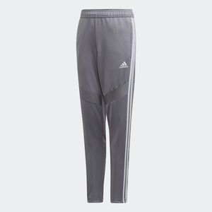 New Adidas TIRO 19 TRAINING PANTS GREY / WHITE